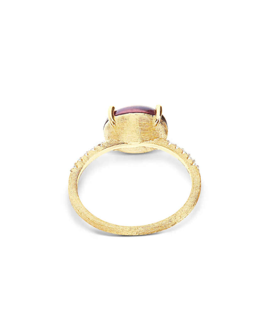 Anello NANIS "DANCING TOURMALINES" in oro, diamanti e tormalina rosa (Mod. grande) ref. AS10-598 - immagine 4