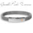 Bracciale Borsari uomo in acciaio naturale con quadrato in oro  BR-COS01G  Bracciali