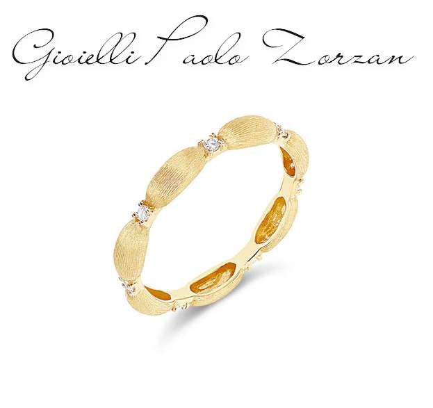 Anello Nanis "DANCING ÉLITE" con boules in oro e dettagli di diamanti AS17-583