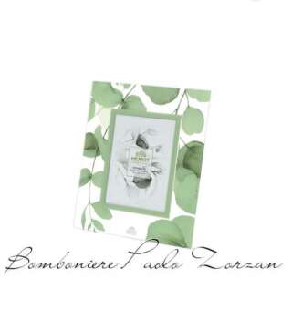 Cornice Hervit in vetro botanic verde 29285  Bomboniere