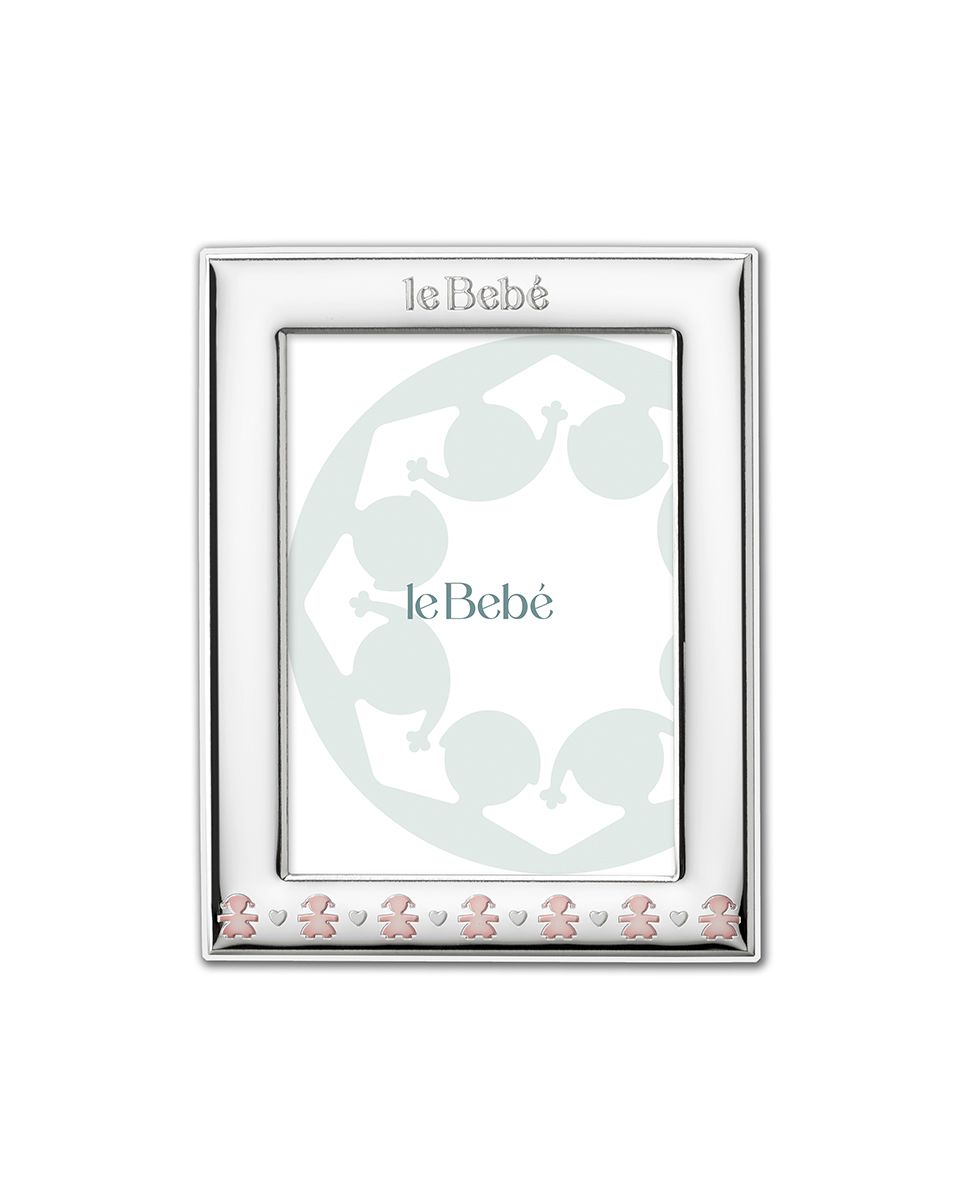 Cornice LE BEBE' per foto 13x18 cm sagome bimba LBC006