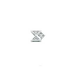 Elements donna oro geometrie in oro bianco e diamanti ECF11719.002  Elementi per Bracciali