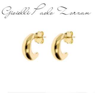 Orecchini Bronzallure a Lobo Mezza Luna con Taglio a Goccia Golden WSBZ02262Y.YG  Orecchini Schiona