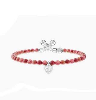 Bracciale regolabile con diaspro rosso Energia  sogni 732294  Bracciali Rigidi
