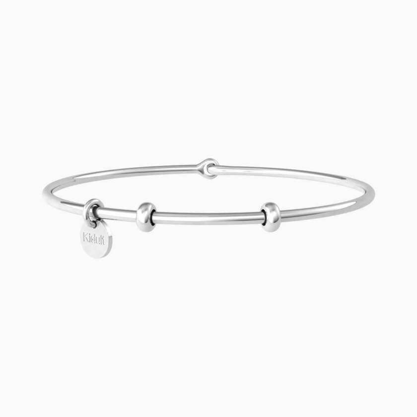 Bracciale kidult rigido componibile in acciaio taglia s Hula-hoop 732194-L