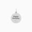 Ciondolo kidult tondo happy birthday con cristallo Happy birthday 741010  Elementi per Bracciali