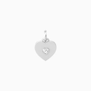 Ciondolo kidult cuore con scritta mom e cristallo Cuore mom 741055  Elementi per Bracciali