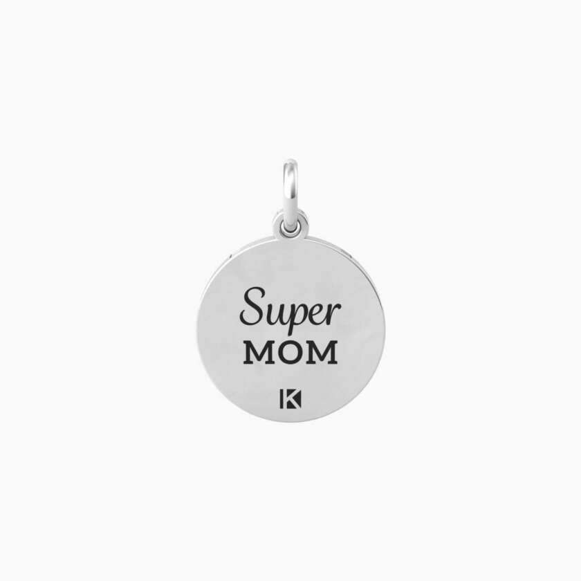 Ciondolo kidult con scritta super mom e cuore Cuore super mom 741058 - immagine 2