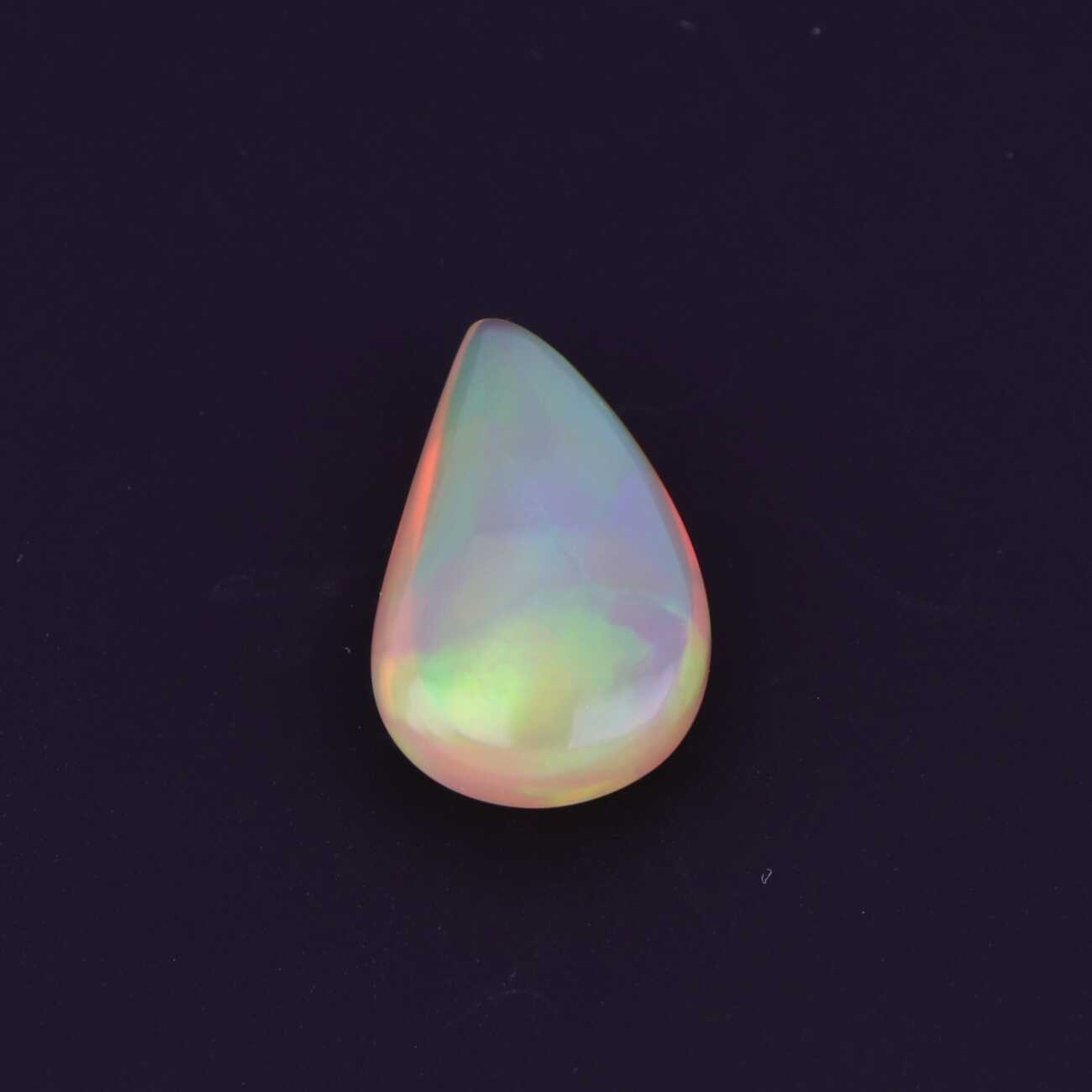 Opale Africano Naturale Taglio Goccia Cabochon ct 3.98 ref OEGQ390NS - immagine 2