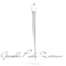 Mono-orecchino Rue des mille floating frange ORZ-026 M3 RH  Orecchini Pendenti