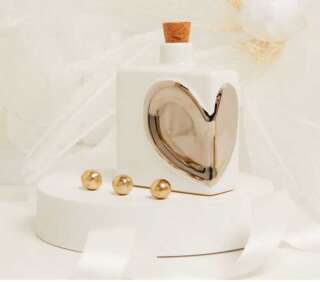 BOMBONIERE CLARALUNA OLIERA CUORE SILVER 25077S   Cresima Matrimonio