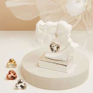 Coppia innamorati Claraluna base silver 25186  Matrimonio
