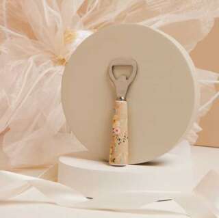 Bomboniere Claraluna Apribottiglia decorato floreale 25051  Matrimonio