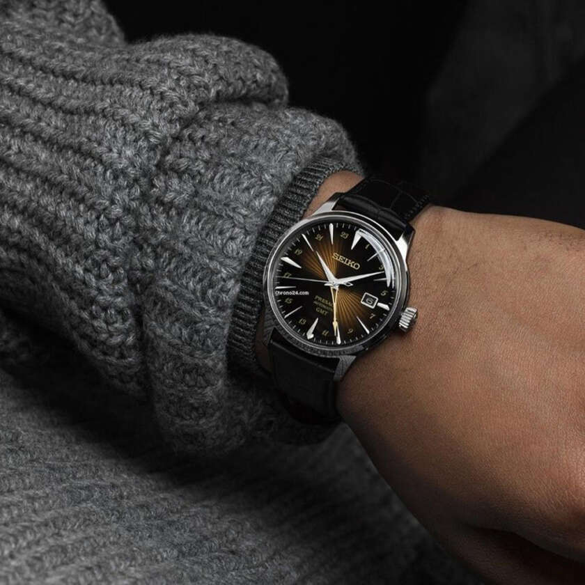 Orologio Seiko PRESAGE Cocktail Automatico GMT SSK039J1 - immagine 3
