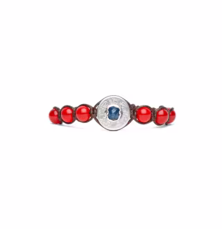 Bracciale tamashii ruota della preghiera BHS339-124S  Bracciali a Sfere