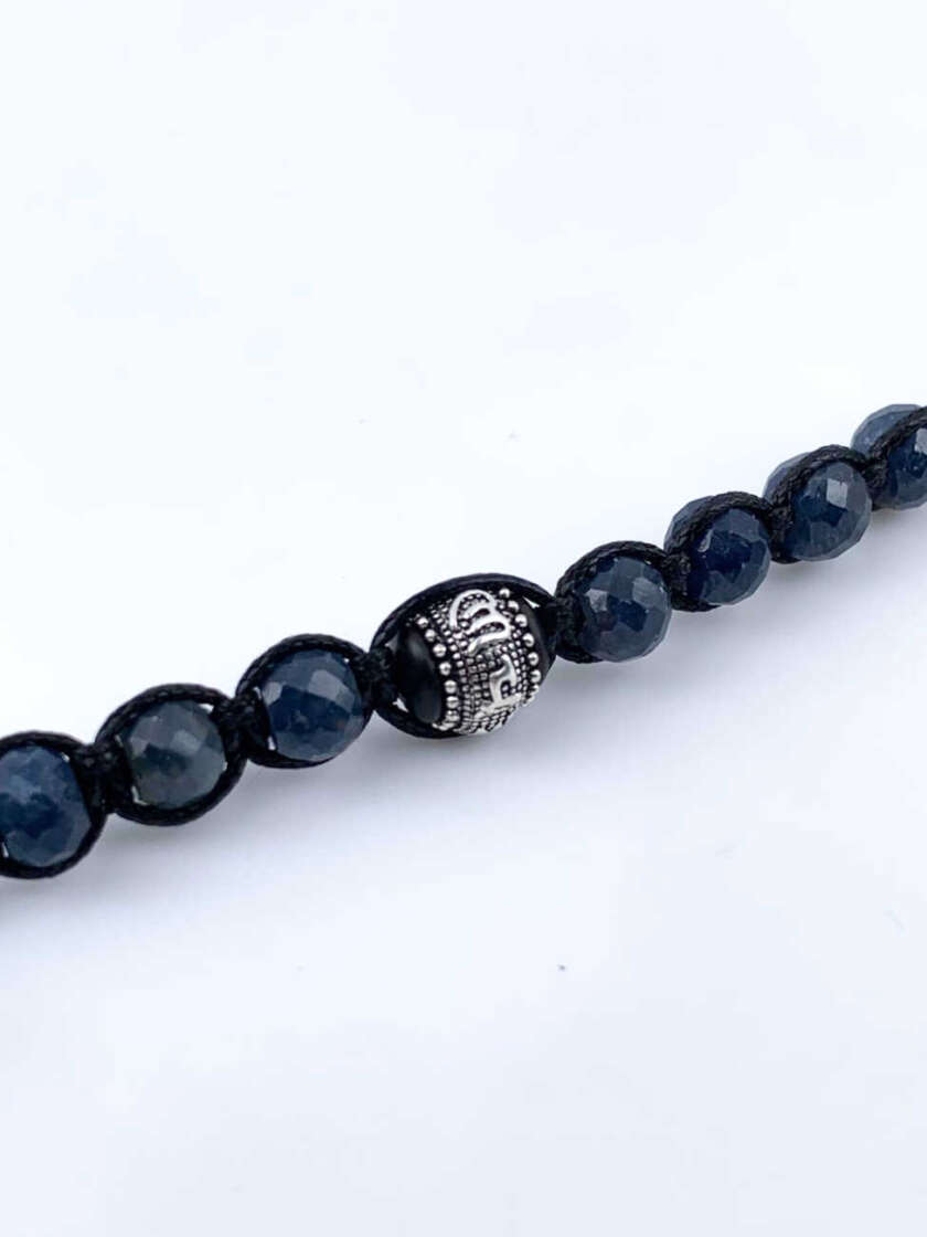 Bracciale Tamashii in argento e zaffiri BPS101-ZA - immagine 2