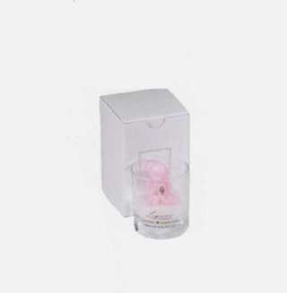 Candela con orsetto rosa Laguna Home 1-00815   Candele e Portacandele Regalistica