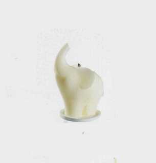 Candela profumata elefantino bianco Laguna Home 1-00428   Candele e Portacandele Profumatori e Diffusori