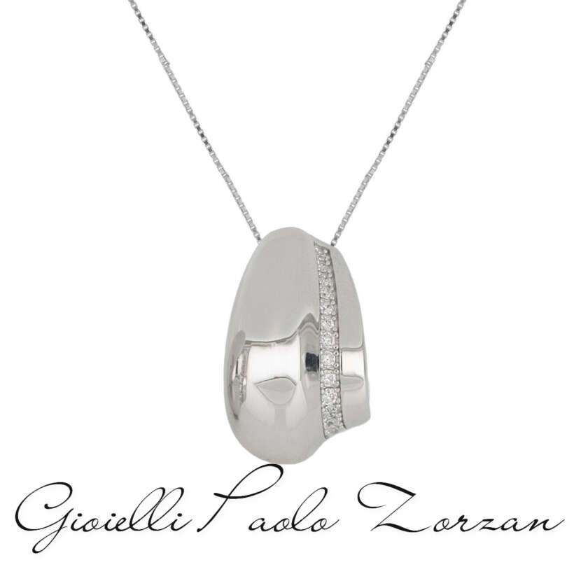 Collana Artlinea Argento 925 con zirconi bianchi ZCL1472-LB