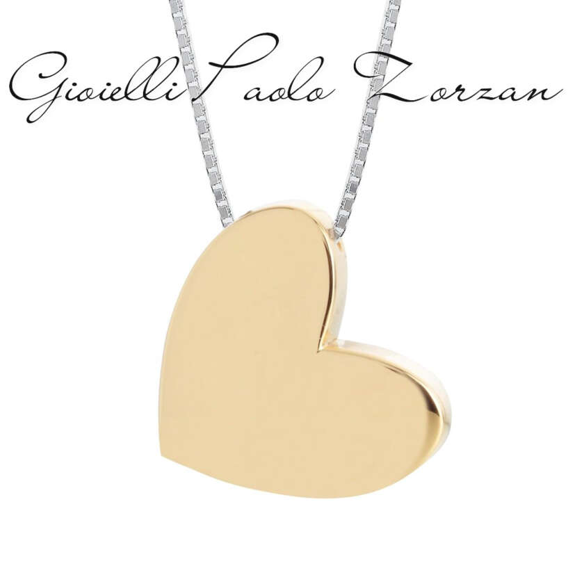 Collana Artlinea in oro 18kt con pendente a forma di Cuore CEA4328-LO