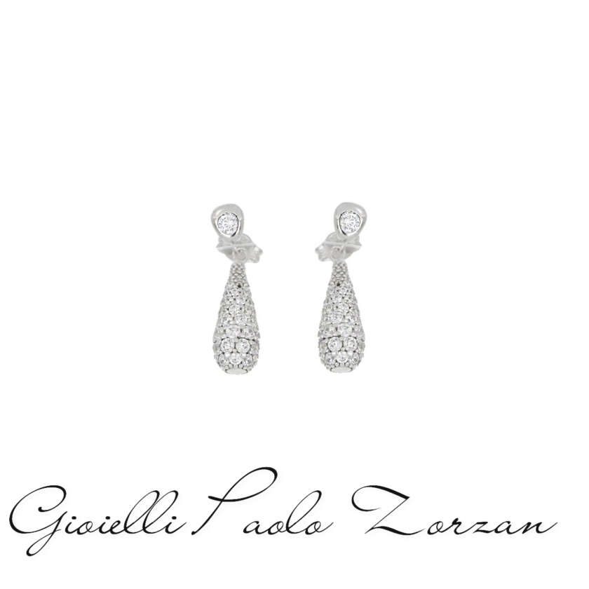 Orecchini Artlinea in argento 925 con zirconi bianchi ZOR1284-LB