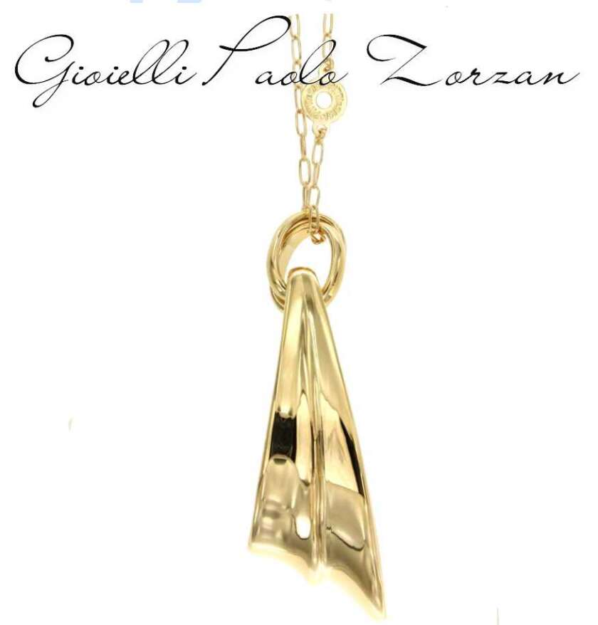 Collana lunga Pittiesisi in argento placcato dorato CL 9698G/2