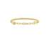 Bracciale kidult holiday in acciaio dorato 732381  Bracciali a Maglia