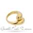 Anello Anartxy in acciaio chirurgico dorato BAN080D14  Anelli