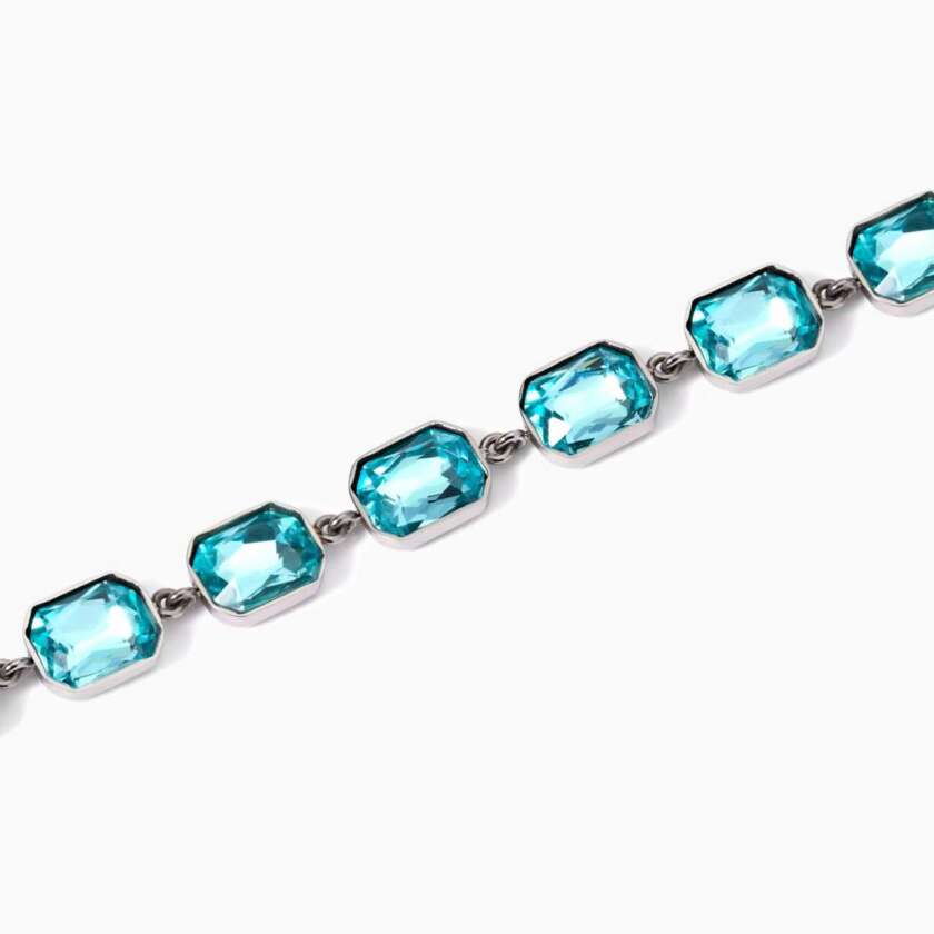Bracciale kidult Style 01 con cristalli azzurri 831001 - immagine 3