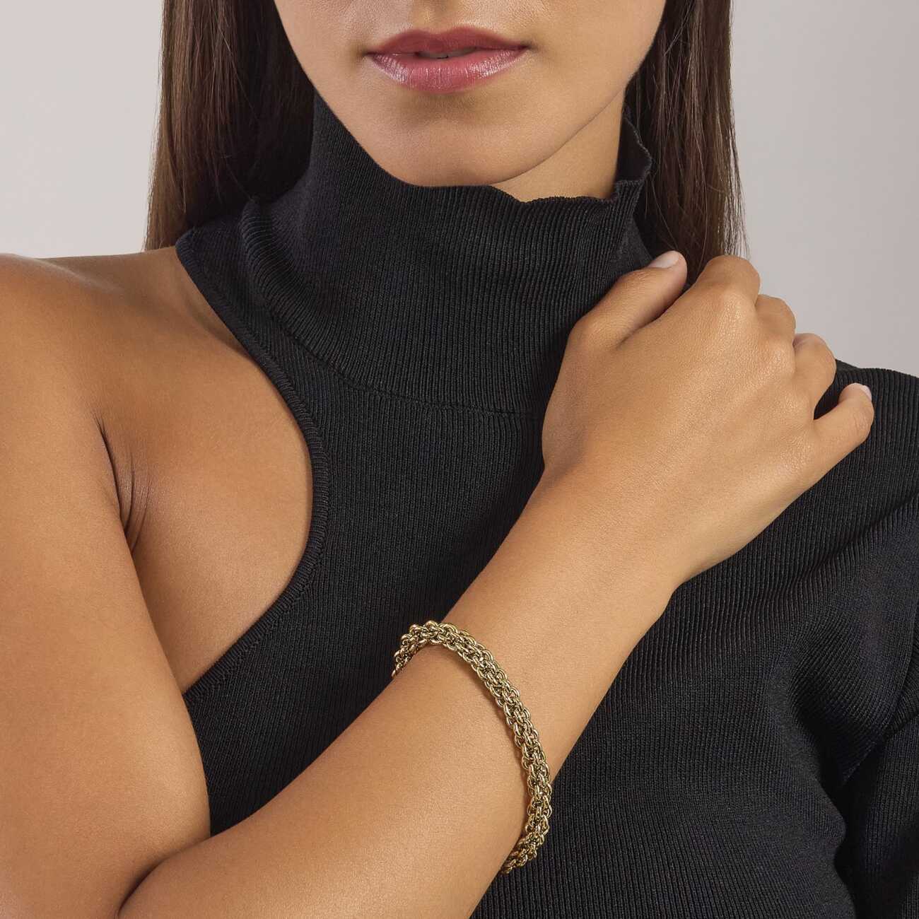 Bracciale kidult Style 06 dorato con catena 831031 - immagine 2