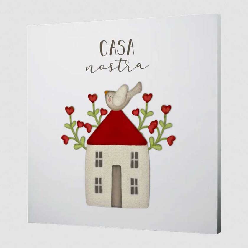 Quadro Grande L'angolo delle idee Casa nostra QUA_QU_310_ADC02