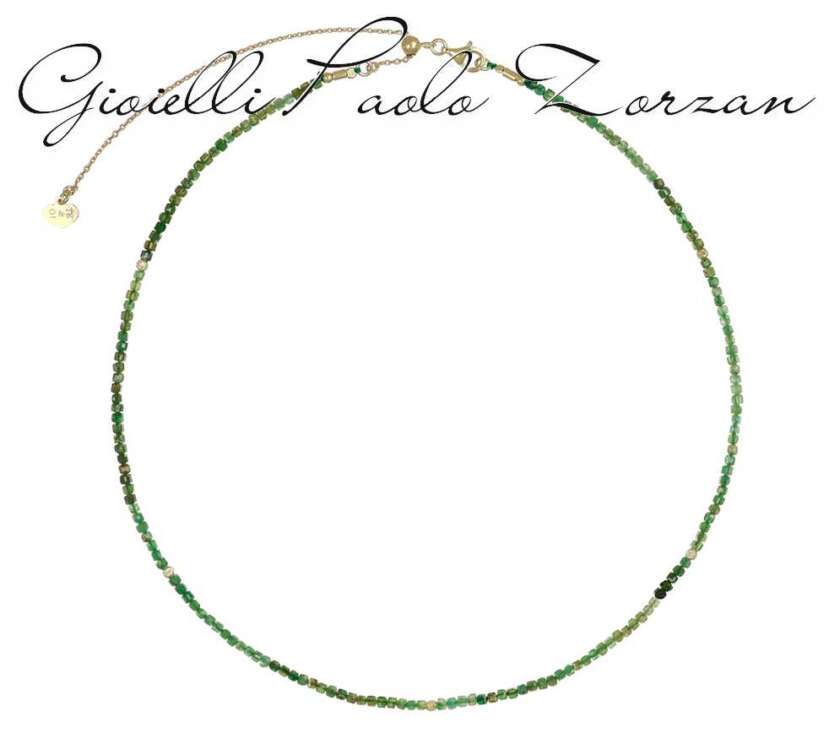 Collana IO&TE avventurina verde CLPSAVDO