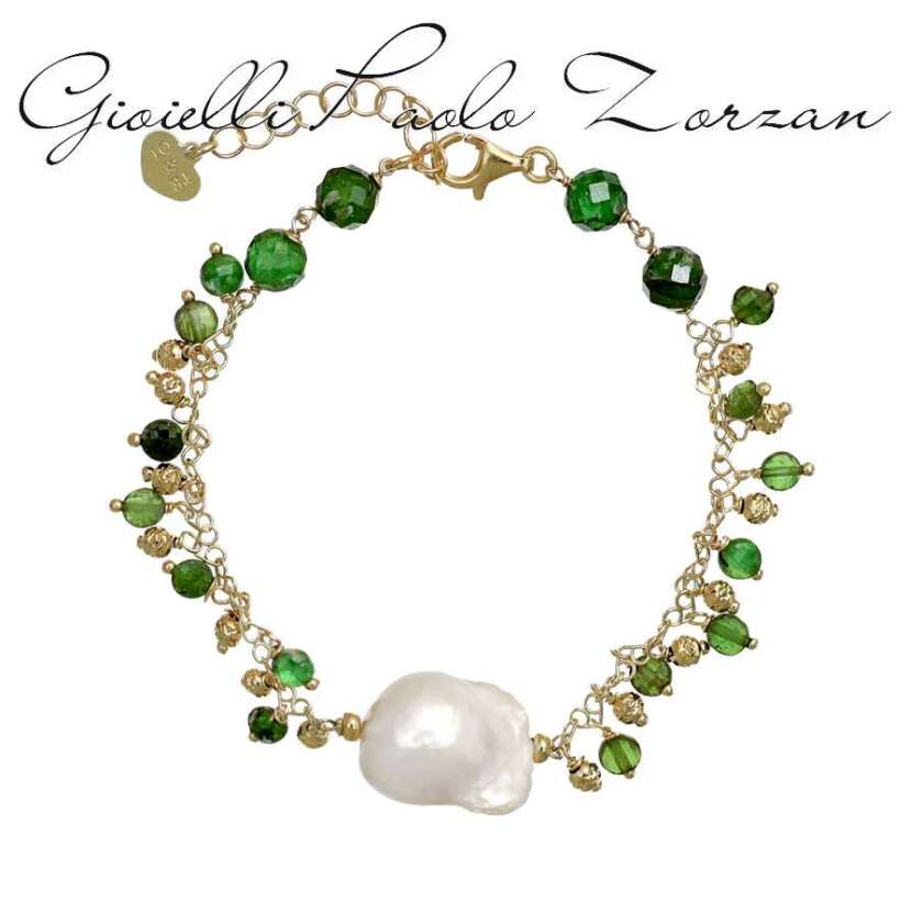 Bracciale IO&TE apatite e perla barocca BRKODPDO