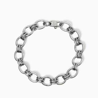 Bracciale kidult in acciaio con catena larga Style 06 831041  Bracciali a Maglia