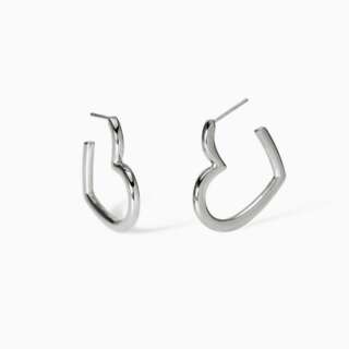 Orecchini KIDULT a cerchio cuore Style 15 861030  Orecchini Schiona