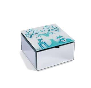 COFANETTO FANTIN VOLPI E CERBIATTI AZZURRO COF4603A  Regalo per nascita