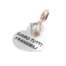 Charm Rerum in argento 925 Siamo tutti frangibili – Mini 25175M  Elementi per Bracciali