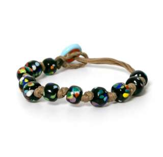 Bracciale Dandy Street Fortino da uomo con Murrine veneziane DSFOR02  Bracciali