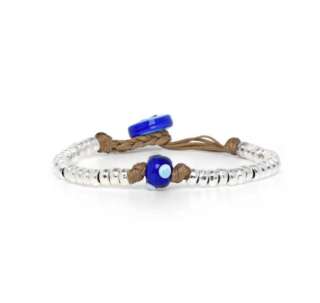 Bracciale Dandy Street Erasmo da uomo con Murrine veneziane DSERA06  Bracciali