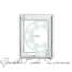 Cornice LE BEBE' per foto 13x18 cm sagoma bimbo e fiocco  LBC011  Cornici
