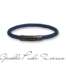 Bracciale Borsari Gioielli in caucciù e acciaio PVD nero BR-RALKA22TS  Senza categoria