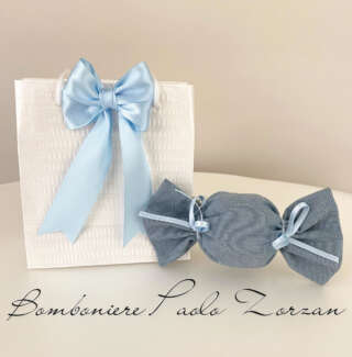 Sacchetto porta confetti battesimo bimbo FMC003  Battesimo