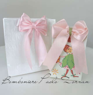 Scatolina porta confetti  battesimo bimba MASR055  Battesimo