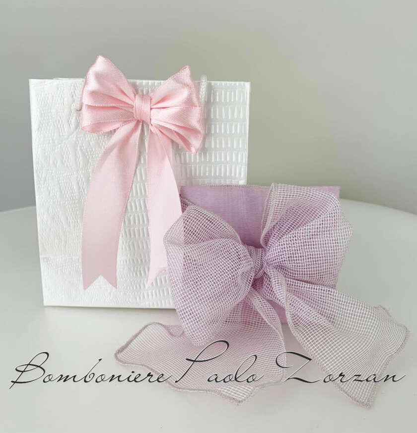 Sacchettino porta confetti battesimo MASR049