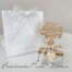 Scatolina in plexy con albero della vita in legno  porta confetti matrimonio MASR042  Matrimonio