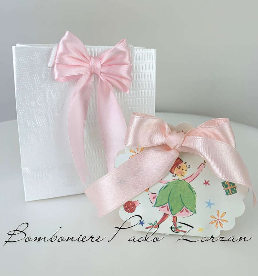 Scatolina porta confetti  battesimo bimba MASR057