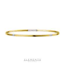 Bracciale Elements Donna Oro in oro giallo 18 kt EBF11926  Bracciali Rigidi