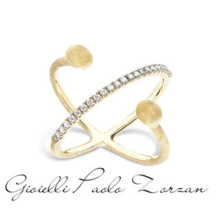 Anello Nanis DANCING ELITE in oro giallo AS8-583GG-IN  Anelli
