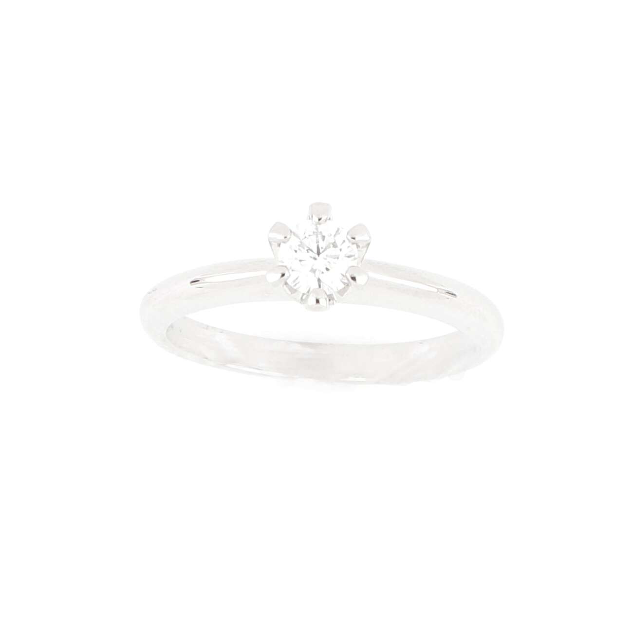Anello Solitario Oro Bianco con Diamante ct 0.31ref. ANPZ3043 - immagine 2