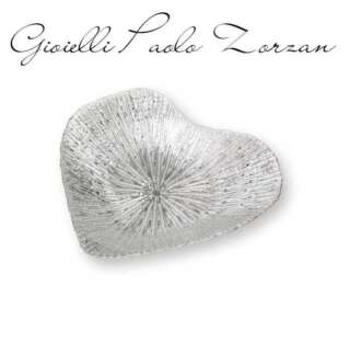 CIOTOLA FANTIN CUORE SILVER CM.40X40 ARG843S  Vasi e Piatti